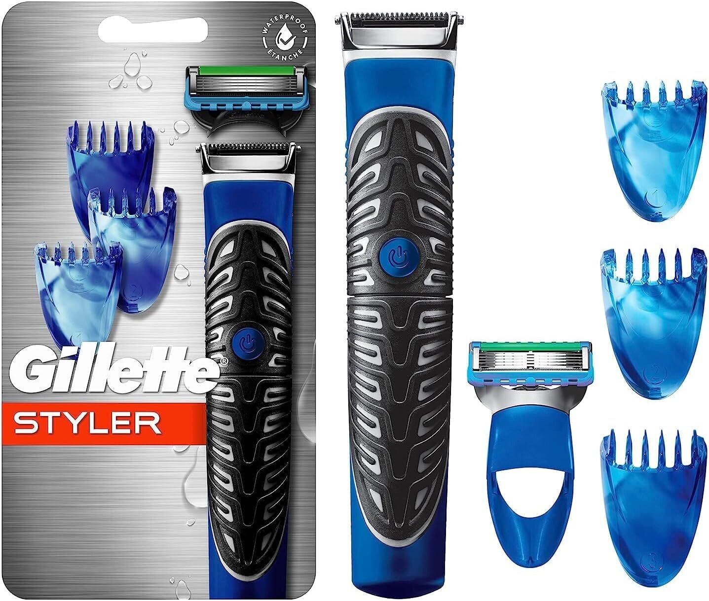 Rasoir Gillette: 3 en 1 Taillez- Rasez- Découpez