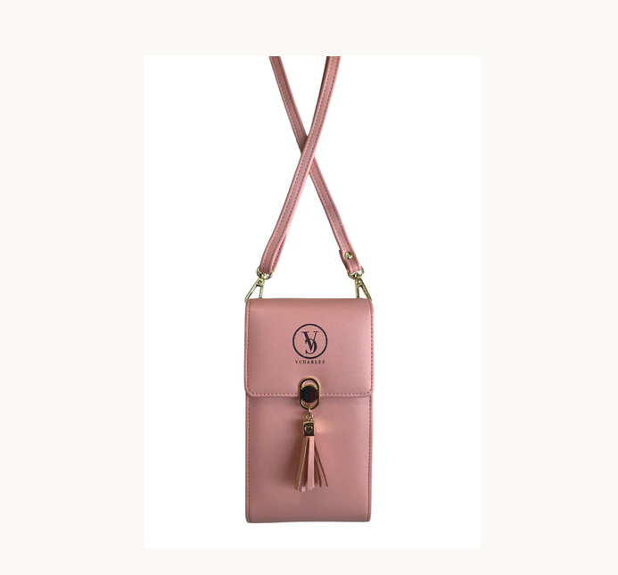 Sac à bandoulière VCharles - Rosé