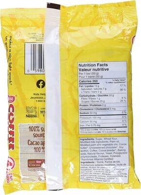 Nestle Coffee Crisp  4 Gaufrette de chocolats 200g