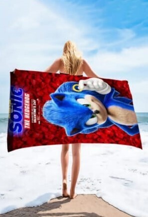 Serviette - Sonic