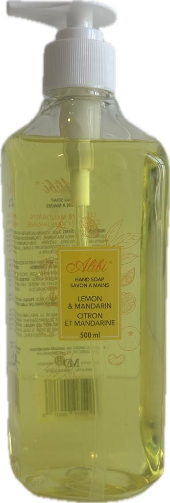 Savon à Main Citron Mandarine 500ml