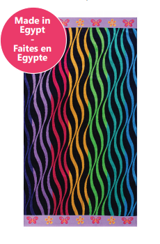 Grande Serviette - Ondulations