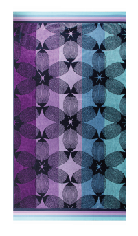 Grande Serviette - Fleurs Géo