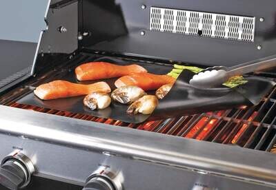 Tapis à griller réutilisable pour barbecue, 100% antiadhésif (2Unité)