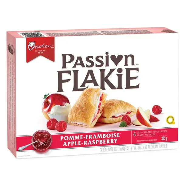 Vachon Passion Flakie pomme-framboise 305g