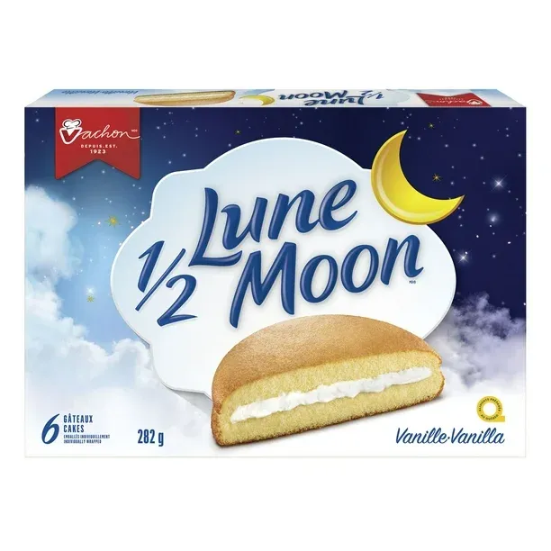 Vachon 1/2 Lune Vanille 282g