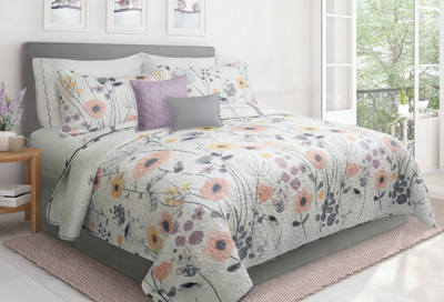 Ensemble de courtepointe somptueux Mirabelle