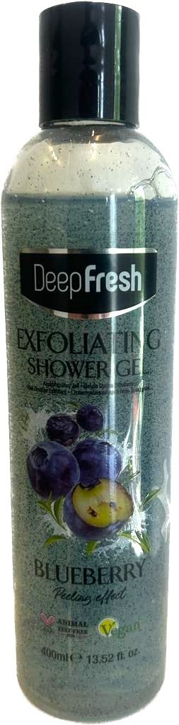 Gel douche avec exfoliant