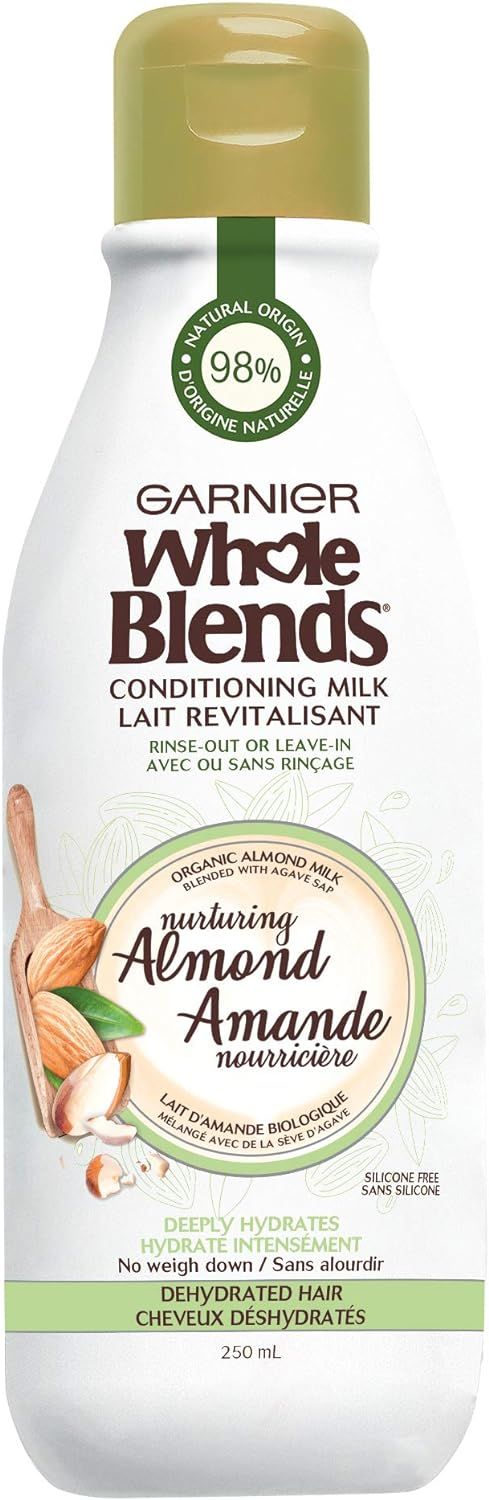 Garnier Whole Blends Lait revitalisant amande nourrissante, 250 ml