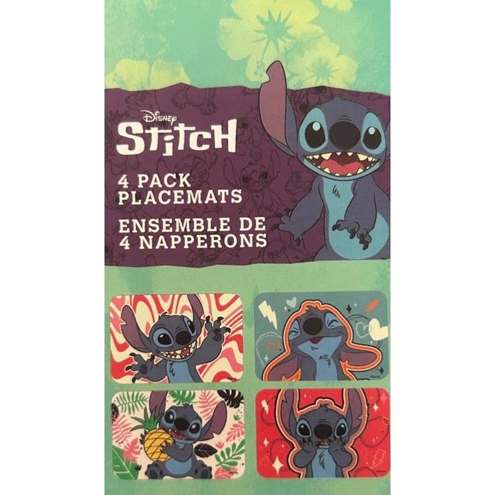 Ensemble de 4 napperon Stitch