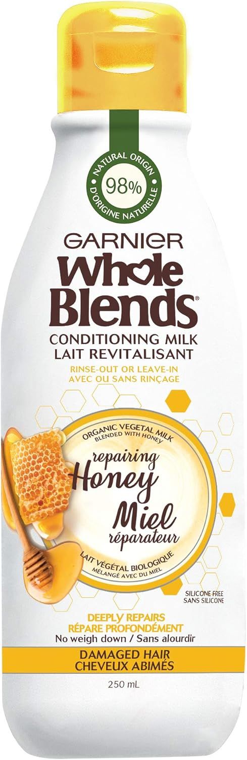 Garnier Whole Blends Lait revitalisant, miel réparateur, 250 ml