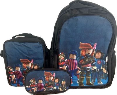 Sac à dos Roblox avec sac a lunch et étuit a crayon