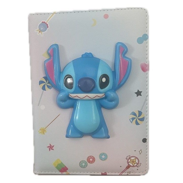 Carnet de notes Stitch 3D