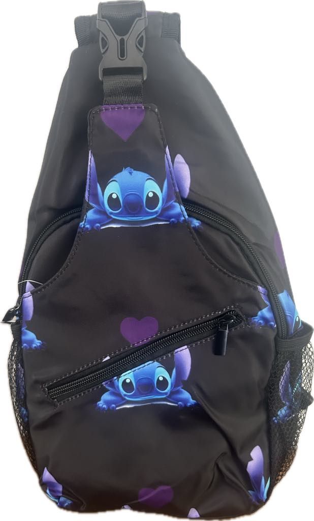 Sac bandoulière Stitch - Vert