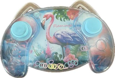 Jeux d'eau flamant rose