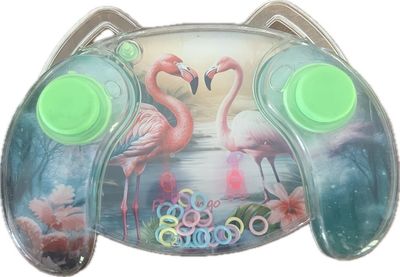 Jeux d'eau flamant rose