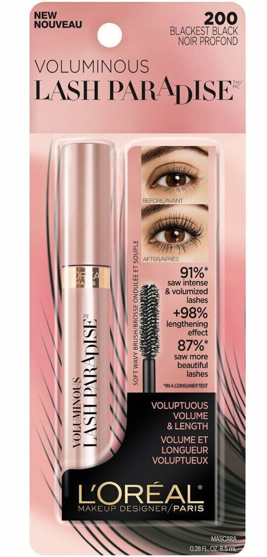 L'Oréal Paris Mascara, Volumeux Cils Paradise noir profond #200
