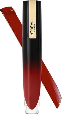 L'Oréal Paris Brilliant Signature Encre brillante pour les lèvres, couleur vive, Be Uncompromising #310