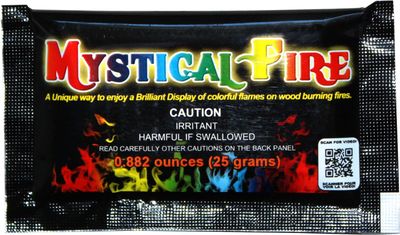 Mystical Fire Lot de 5 paquets de feux de camp à changement de couleur multicolore enchanté