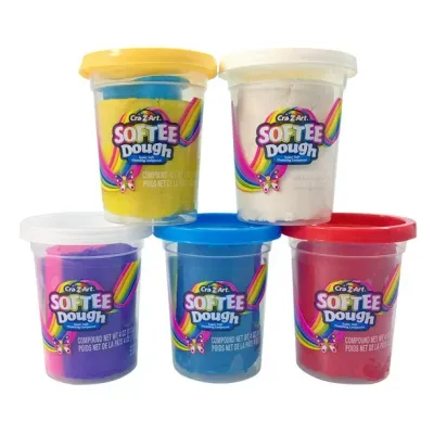 Pâte à modeler  5 Couleurs - Classique