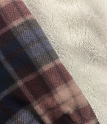 Veste doublée à carreaux