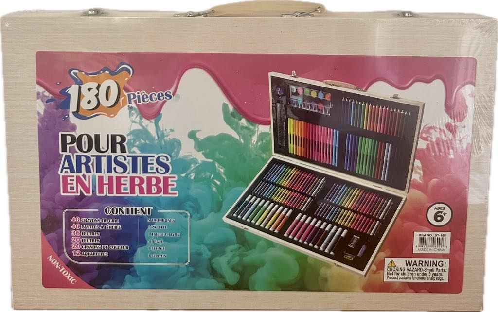Ensemble de crayon 180 morceaux