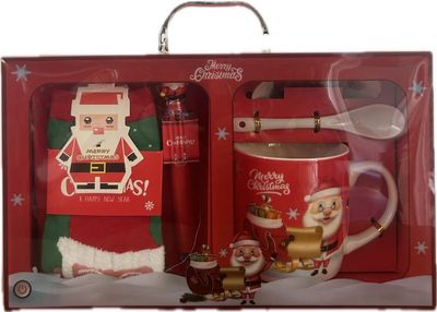 Ensemble Tasse et décoration noël