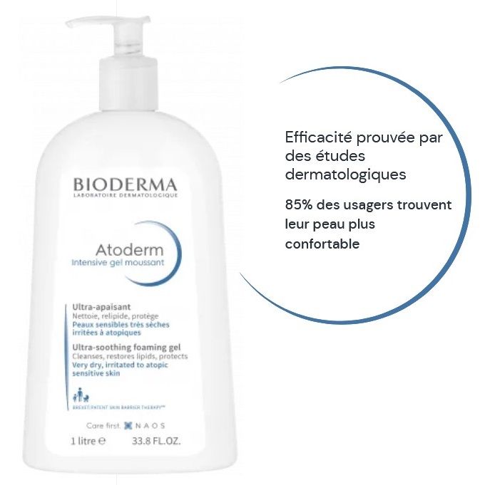 Bioderma Atoderm Intense Gel Mousse, 1L