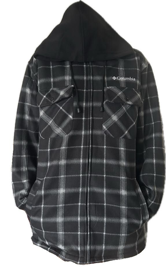 Veste doublé à carreaux - Noir