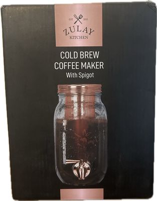 Cafetière avec robinet 1.5L- Noir