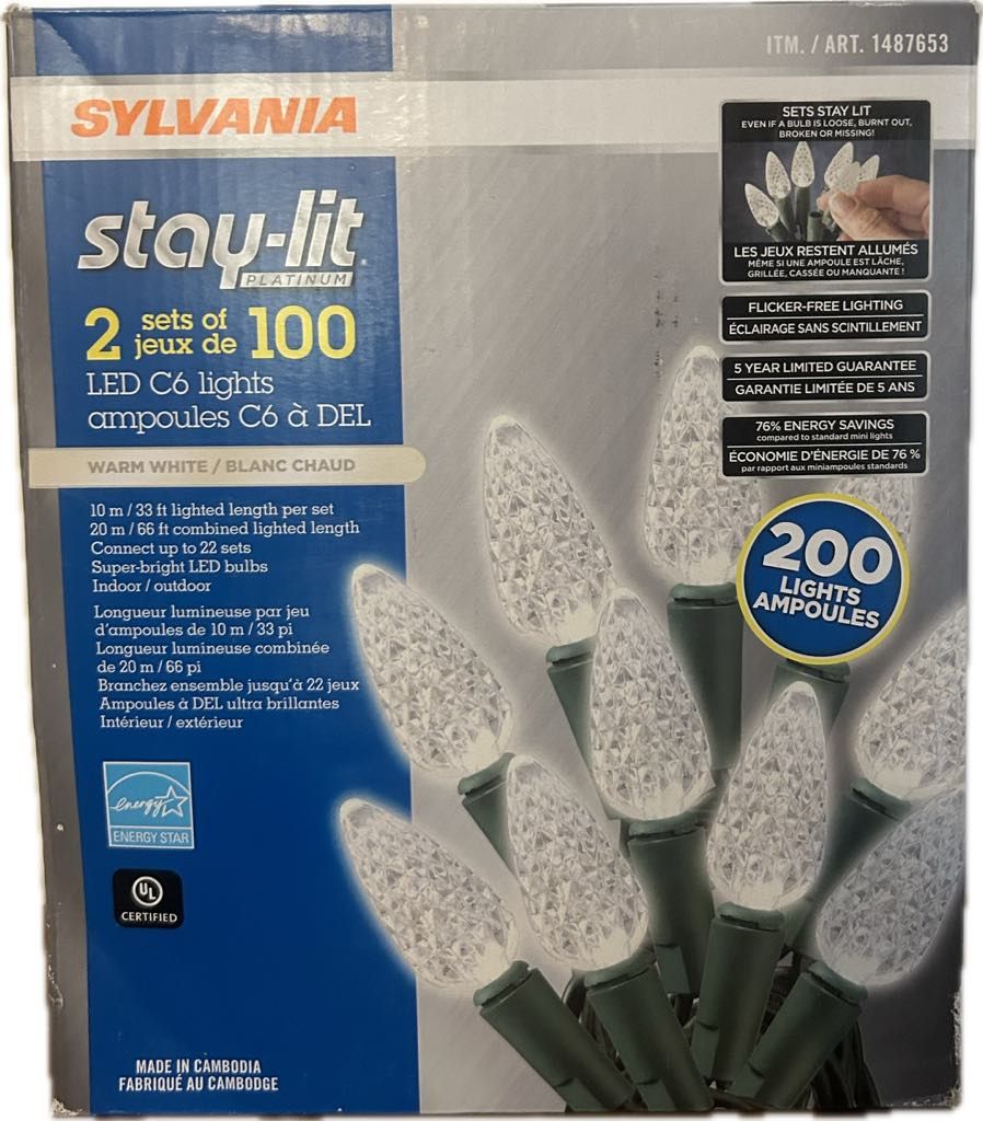 Lumière extérieur Noël