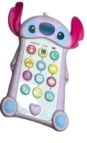 Téléphone Stitch- Rose