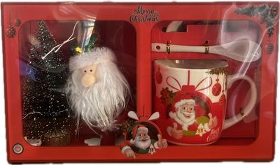 Ensemble Tasse et décoration noël