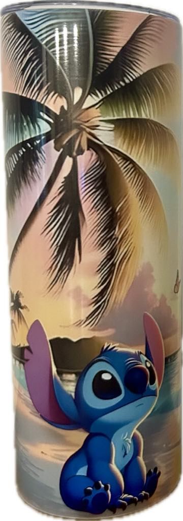 Verre Isotherme Stitch- Mauve