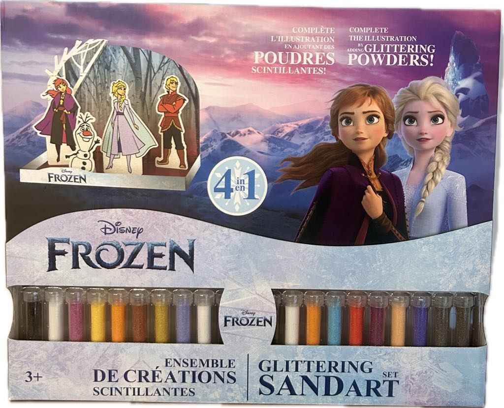 Ensemble de créations scintillantes Reine des Neiges