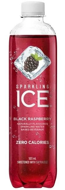 Sparkling Ice Framboise Noire 503ml