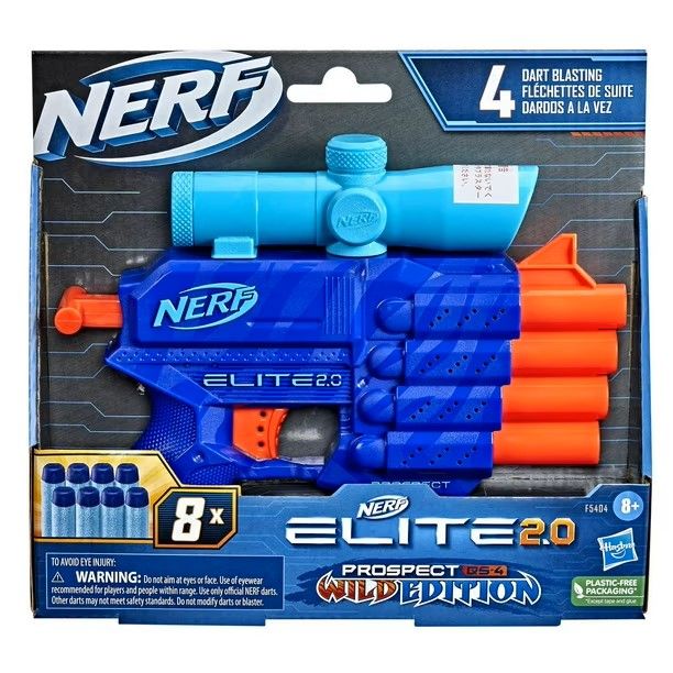 Nerf Elite à 4 tirs