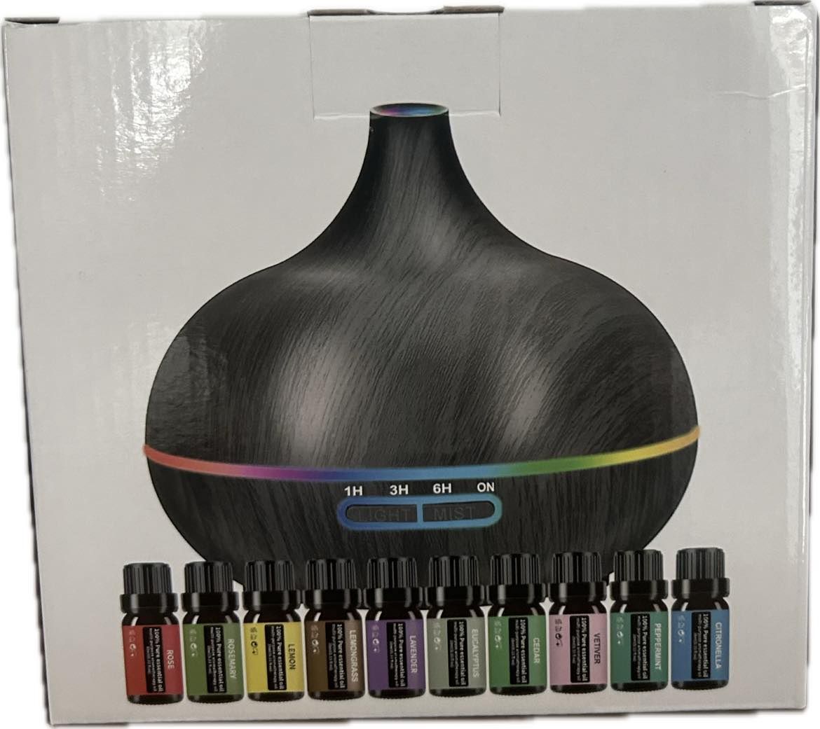 Diffuseur d'arôme avec 10 huile d'arome inclut
