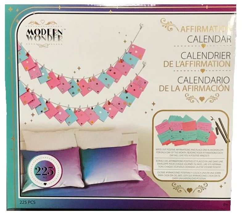 Calendrier de l&#39;affirmation
