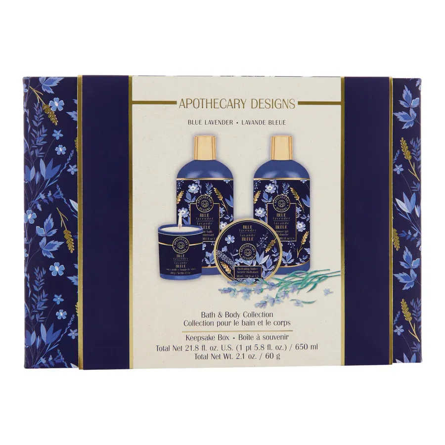 Collection pour le bain et le corps Lavande bleue