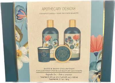 Collection pour le bain et le corps Noix de coco karité