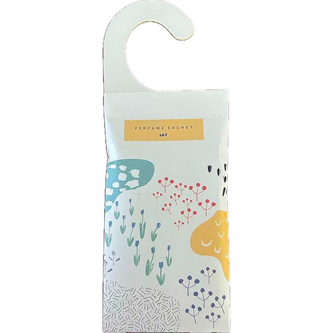 Sachet Parfumé avec Cintre Lis