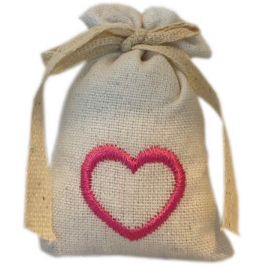 Sac en coton parfumé Lis