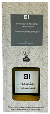 Roseaux diffuseur aux Jasmin