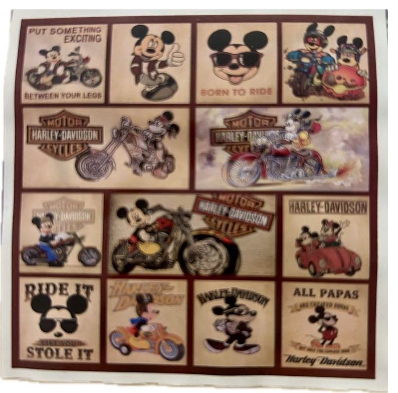Couverture Mickey &amp; Harley Davidson