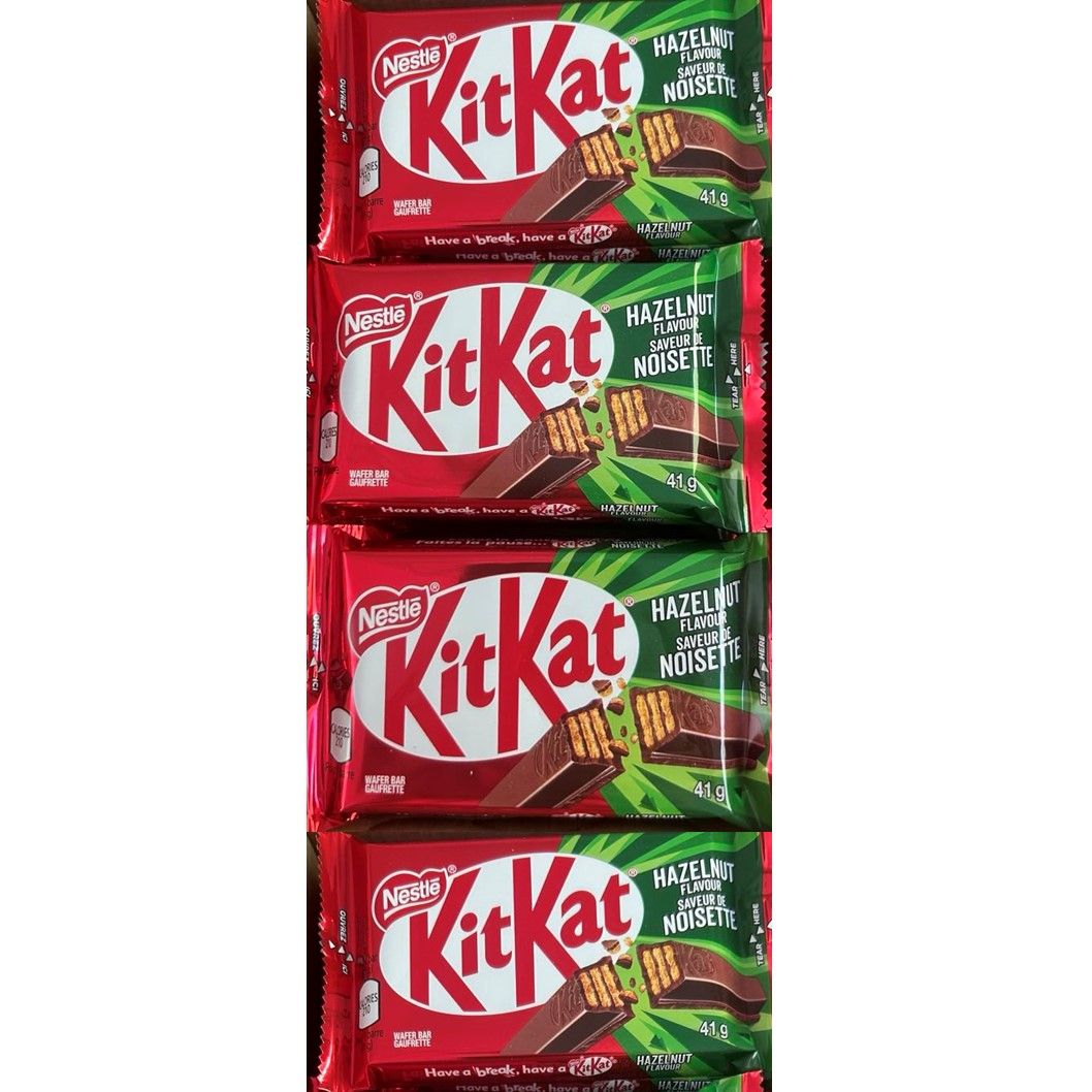Barre Chocolat Kit Kat Noisette  (4 unités)