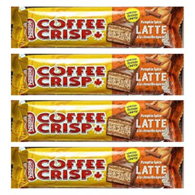 Coffee Crisp latte à la Citrouille épicée