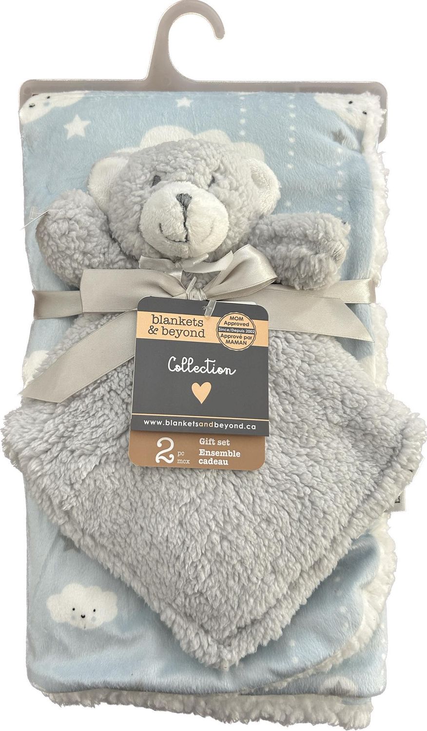 Ensemble couverture et toutou