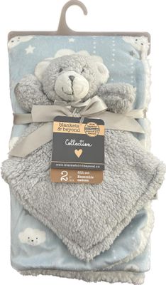 Ensemble couverture et toutou