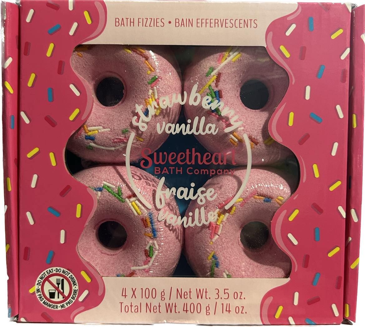 Bombe de bain en beigne